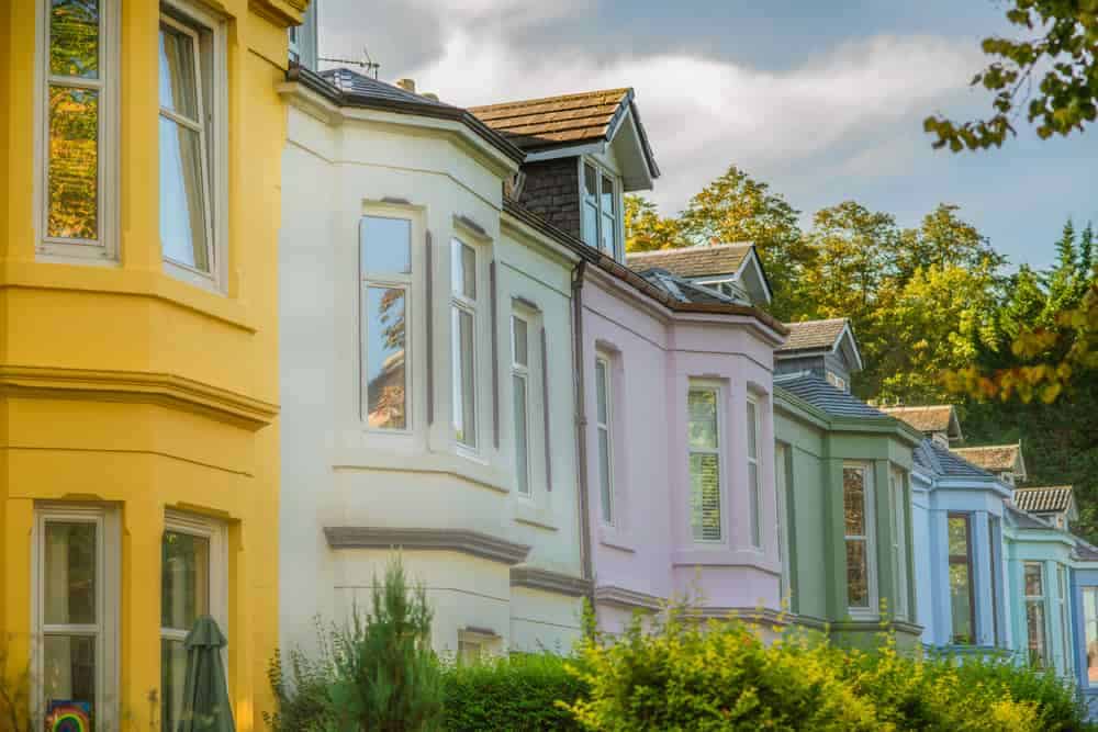 colourful houses